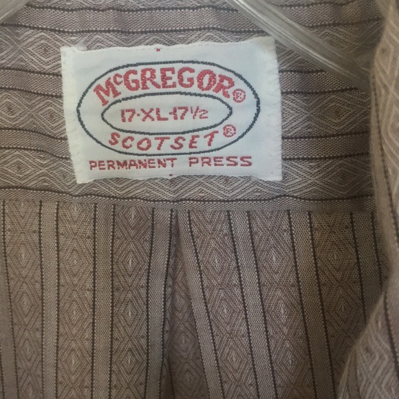 Vintage McGREGOR Scotset Men’s Shirt 👔 - Picture 4 of 5
